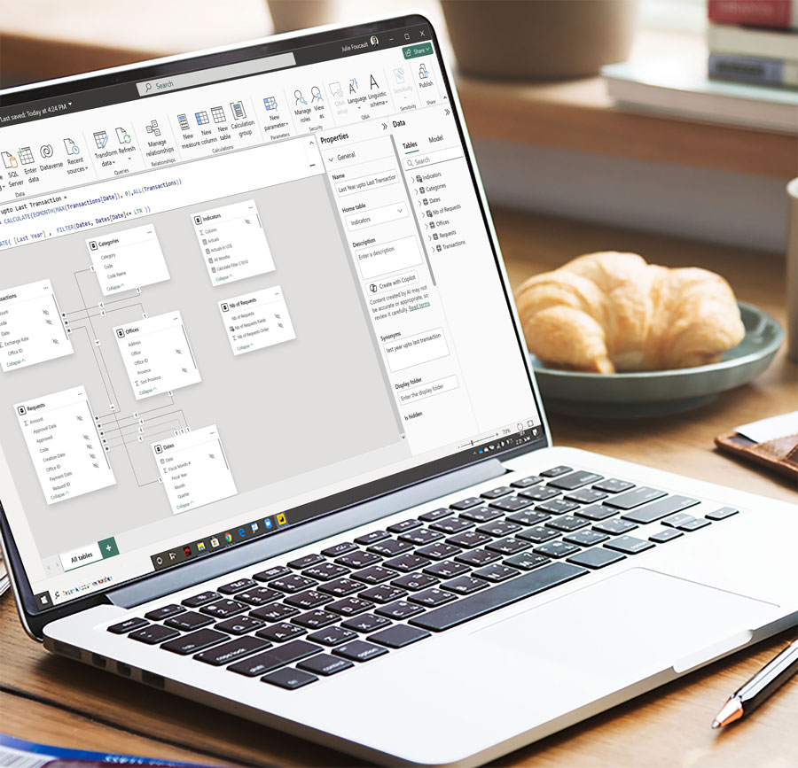 Power BI – Modèle de données et fonctions DAX